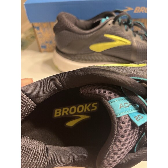 Brooks Adrenaline GTS 20 Black Green Sz 8.5 110307-1D-018 Running Gym Training main image 11